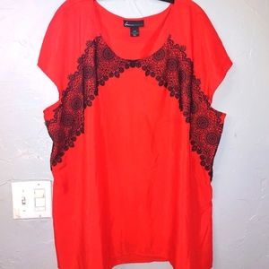 Lane Bryant blouse for women size 26/28 in good condition 25 inch of arm to arm